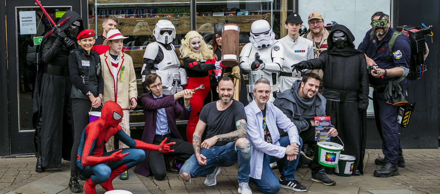 Aspergers, autism, Autism All Stars, autism awareness, characters, charity, cinema, Cineworld, cosplay, diversity, events, sussex, crawley, west sussex, the comic shop, gaming, arcade, coffee shop,